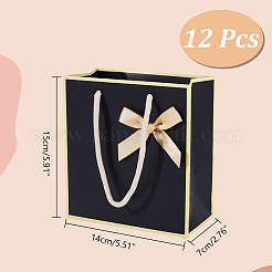 Rectangle Paper Gift Storage Bags with Handle&nbsp;CARB-WH0017-13A