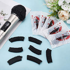 50 Pairs Non-woven Cloth Disposable Microphone Sleeve&nbsp;AJEW-CN0004-87B