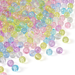 560Pcs 7 Colors Transparent Acrylic Beads&nbsp;MACR-CW0001-10