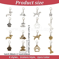 Tibetan Style Alloy Pendant Decoration&nbsp;HJEW-AB00472