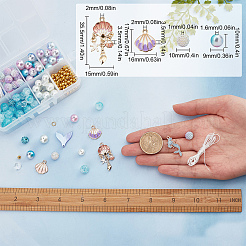 DIY Ocean Theme Bracelet Making Kit&nbsp;DIY-SC0020-29