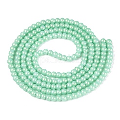 Baking Paint Glass Pearl Beads Strands&nbsp;LS-DGLA-ZX001-05B-08