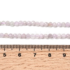 Natural Kunzite Beads Strands&nbsp;G-G343-B03-3mm