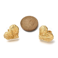 304 Stainless Steel Stud Earrings&nbsp;EJEW-P298-02A-G