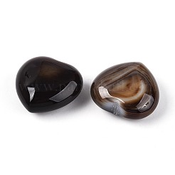 Natural Agate(Dyed & Heated) Heart Stones&nbsp;G-N0325-11-07