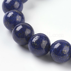 Natural Lapis Lazuli Beads Strands&nbsp;X-G-G087-10mm
