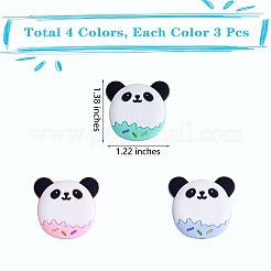 12Pcs 3 Colors Silicone Beads&nbsp;JX780A