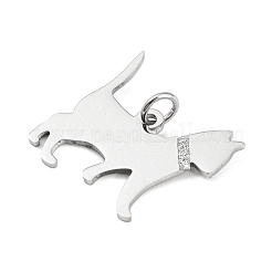 Non-Tarnish 304 Stainless Steel Pendants&nbsp;X-STAS-E205-06P