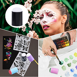 60Pcs 6 Colors Plastic Finger Sponge Daubers for Painting&nbsp;AJEW-CP0011-11