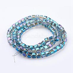Electorplated Glass Beads&nbsp;EGLA-E006-1J