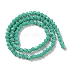 Opaque Solid Color Imitation Jade Glass Beads Strands&nbsp;EGLA-A039-P4mm-D07