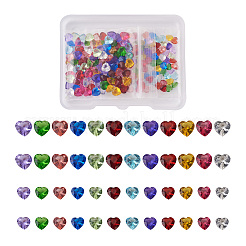 240pcs 24 Styles Glass Rhinestone Cabochons&nbsp;GLAA-TA0001-11