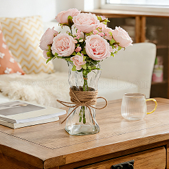 1Pc Glass Art Vase&nbsp;AJEW-PH0010-05