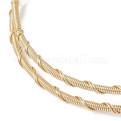 Grade A Natural Pearl Beaded Cuff Bangle&nbsp;BJEW-JB09593