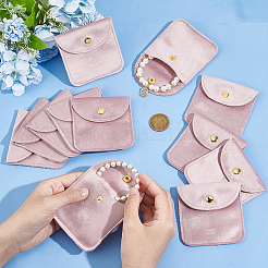12Pcs Velvet Jewelry Storage Pouches&nbsp;ABAG-NB0001-92A