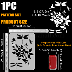 Plastic Hollow Out Drawing Painting Stencils Templates&nbsp;DIY-WH0396-817