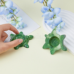 Resin Tortoise Covers Toilet Bolts&nbsp;DJEW-WH0072-14