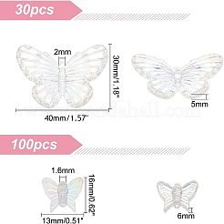 Electroplated 3D Resin Pendants&nbsp;DIY-OC0007-71
