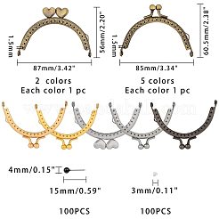 Iron Purse Frames&nbsp;DIY-PH0024-72