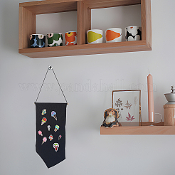 2Pcs Cotton Wall Hanging Brooch Organizer Storage&nbsp;AJEW-CP0010-43A