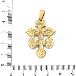Religion 304 Stainless Steel Pendants&nbsp;STAS-H264-01G