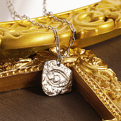 Non-Tarnish 304 Stainless Steel Pendant Necklaces&nbsp;QZ6999-1