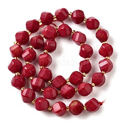 Natural Quartz Dyed Beads Strands&nbsp;G-U023-A02-07