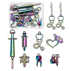 14Pcs 7 Style Alloy Pendants&nbsp;FIND-LS0001-26MC