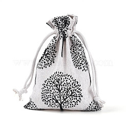 Burlap Packing Pouches&nbsp;ABAG-N009-04B