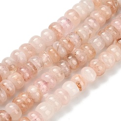 Natural Pink Morganite Beads Strands&nbsp;G-H335-P01-6mm