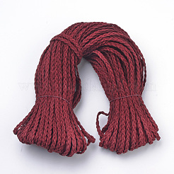 Braided Faux Suede Cord&nbsp;X-LW-Q008-2.7mm-1048