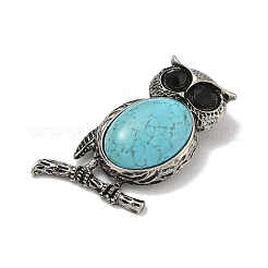 Dyed Synthetic Turquoise Big Pendants&nbsp;G-XCP0001-49