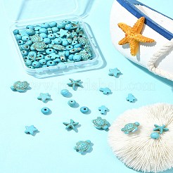 Synthetic Turquoise Beads Set&nbsp;G-FS0005-82