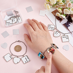 4 Sets Sublimation Blank Bracelet Making&nbsp;FIND-PH0005-91