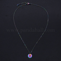 201 Stainless Steel Pendants Necklaces&nbsp;LS-NJEW-S105-JN627-3