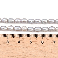 Natural Cultured Freshwater Pearl Beads Strands&nbsp;PEAR-F020-06