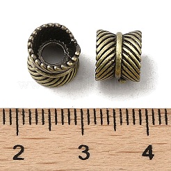 Tibetan Style Rack Plating Brass Bead&nbsp;KK-Q805-06AB