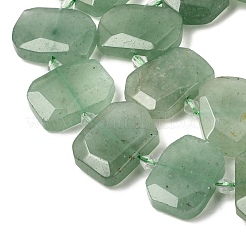 Natural Green Aventurine Beads Strands&nbsp;G-P434-25