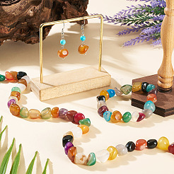 1 Strand Natural Agate Beads Strands&nbsp;G-TA0003-11