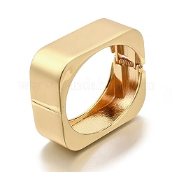 Alloy Cuff Geometric Hinged Bangles for Women&nbsp;BJEW-V002-05G