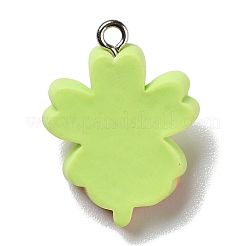 Opaque Resin Pendants&nbsp;RESI-D055-081P