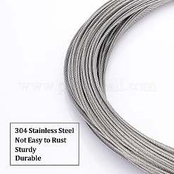 Tiger Tail Wire & 304 Stainless Steel Wire Guardian and Protectors&nbsp;DIY-UN0006-14