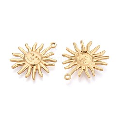 304 Stainless Steel Pendants&nbsp;STAS-T065-08G