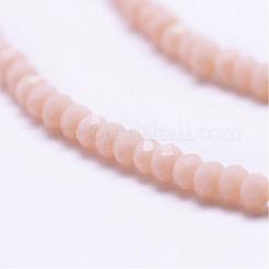 Opaque Glass Beads Strands&nbsp;EGLA-K010-B04