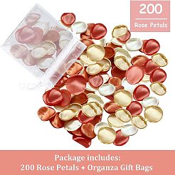 Satin Artificial Rose Petals&nbsp;DIY-GF0003-84C