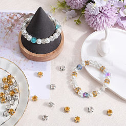 40Pcs 2 Colors Brass Spacer Beads&nbsp;KK-SC0003-97