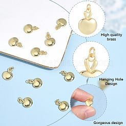 12Pcs Brass Pendants&nbsp;KK-BBC0025-52