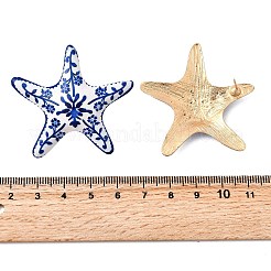 Alloy Stud Earrings&nbsp;EJEW-D327-04KCG-01