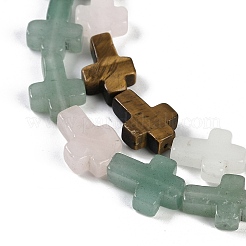 Natural & Synthetic Mixed Gemstone Beads Strands&nbsp;G-I369-A26-02