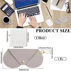 1Pc PU Leather Eyeglass Cases&nbsp;AJEW-CN0003-23C